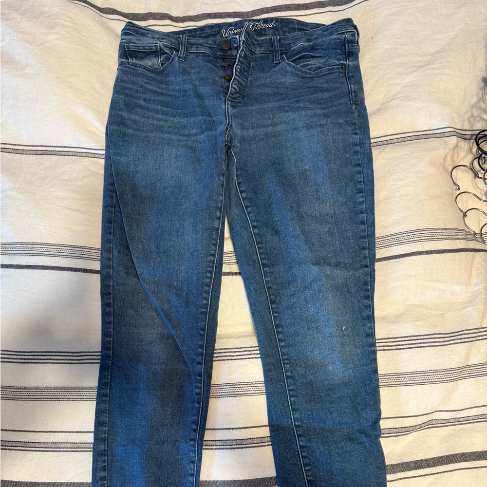 Universal Thread Blue Skinny Jeans Medium Wash